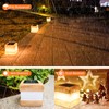 2 Pack Solar Rock Lights Outdoor - Solar Garden Decor