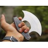 FIFFO BLADE Handmade D2 Ulu Knife - Fixed Blade Alaska