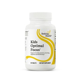 Seeking Health Seeking Health Kids Optimal Focus - Calming Supplement for Children - Supports Focus, Healthy Mindset & Sleep? - 60 Chewable Tablets (30 Servings)