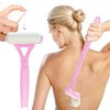 Lotion Applicator, Folding Handle with 3 Reusable Foam Rollers, Washable