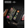 TACTICAL GEEK Storage A2 L Pouch Organizer, Nylon Handheld Wallet,