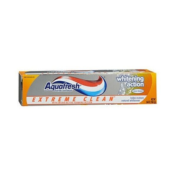 Aquafresh Extreme Clean Whitening Action Tooth Paste 5.