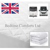 CARAVAN/MOTOR HOME ISLAND BED QUILTED FITTED MATTRESS PROTECTOR (Hand Made