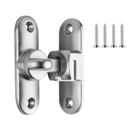 Sliding Door Lock Door Latch for Sliding Doors, Sliding Door Lock 90 Degree 180 Degree, Latch Lock Gate Latch Lock for Doors, Sliding Lock Sliding Bolt for Bathroom, Kitchen