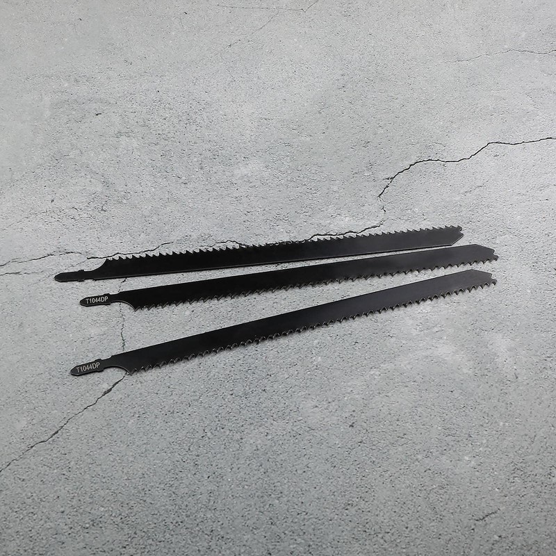 EMSea 5pcs T1044D 250mm T Shank Jigsaw Blades Clean and