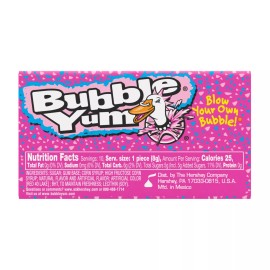 Yum Yum Bubble Yum, Original Bubble Gum, 2.8 Oz  - Pack of 6
