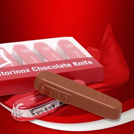 Swiss Milk Chocolate Candy Knife Shaped - Switzerland Chocolate Bars - Stocking Stuffers Chocolate - Milk Chocolates Individually Wrapped (5 oz)