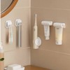 MEIJMJIA - Wall Mounted Roller Tube Toothpaste Squeezer Magnetic Suction