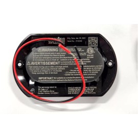 RVSafe RVCOLP-2B Surface Mount Dual CO2 and Propane Gas Alarm for RVs - Black