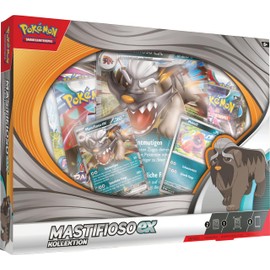 Pokémon - Trading Card Game: Mastifioso-ex Collection (2 Holographic Promo Cards, 1 Oversized Holographic Card & 4 Booster Packs)
