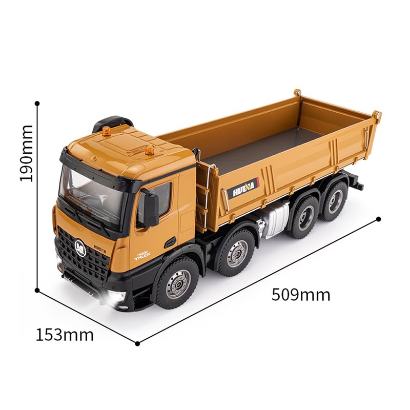 Ssccgym 20-Inch Remote Control Dump Truck 12-Channels 1/14 Scale 13