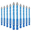 BRSCHNITT Head Eccentric Drill Bit 1/4" 6mm - 10pcs Carbide