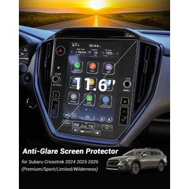 2025 Subaru Crosstrek Anti Glare Screen Protector Matte for 2024 2025 2026 Subaru Crosstrek XV(Premium/Sport/Limited/Wilderness) Starlink 11.6" Multimedia Screen Cover Saver Anti-Fingerprint Accessory