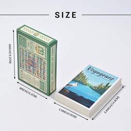 gaeaverse 63pcs National Park Vintage Postcards U.S. National Parks Greeting Cards for Business World Travel Landscape Postcard