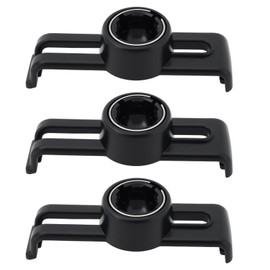 EMSea 3 x Car Mounted Rotating Ball Mount R¨¹ckclip 8 x 2.5 cm Compatible with Garmin GPS 1200 1210 1240 1250 1260 1300 1360 1370 1370 Black