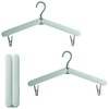 fogman Folding Hangers Travel Hangers Portable Portable Lightweight Compact Set