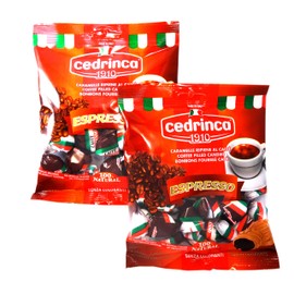 Cedrinca - Espresso Hard Candies, Two (2)- 4.25 oz. bags