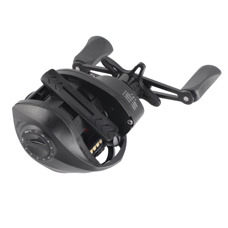 7.2:1 High Speed Baitcasting Reel Lightweight 18+1BB Magnetic Brake Fishing