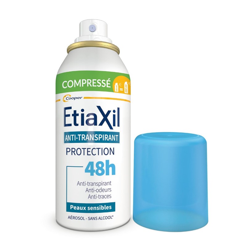 ETIAXIL Antiperspirant - Moderate Sweating - Armpits - Compressed -