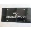 CR Performance MS Mazda Speed Carbon Fiber License Plate Out