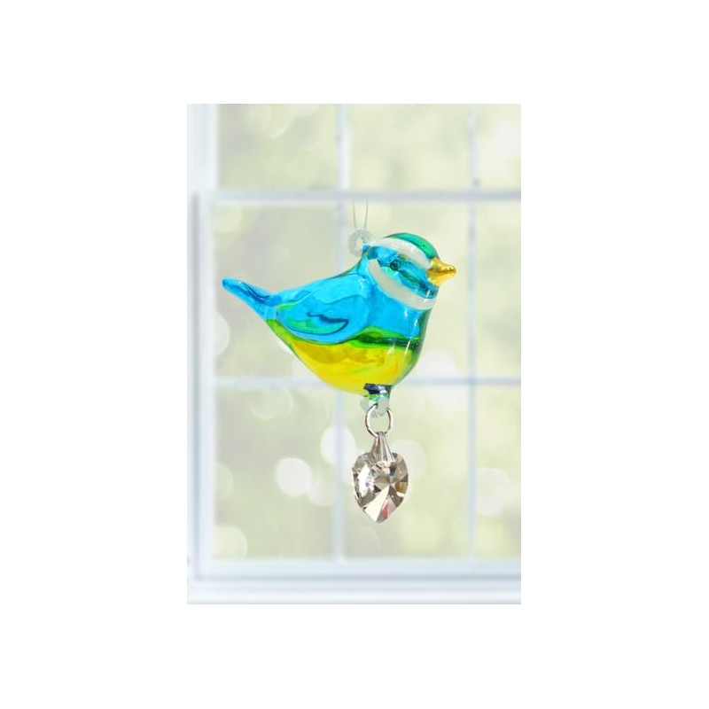 Wild Things Pretty Little Bird - Blue Tit - Suncatcher,