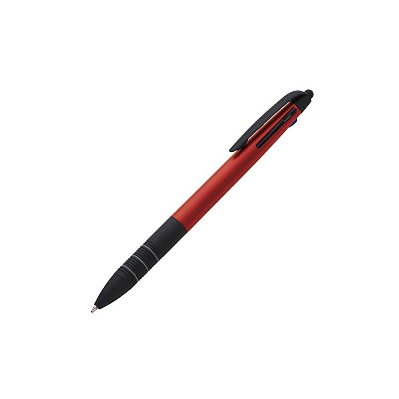 notrash2003® Set of 10 Triple Ballpoint Pens 3 Colours Blue