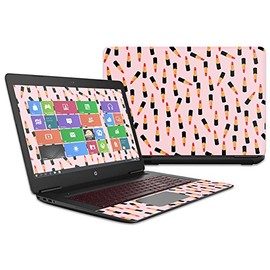 MightySkins Skin Compatible with HP OMEN Laptop 17t (2016) wrap Cover Sticker Skins Lipstick Pattern