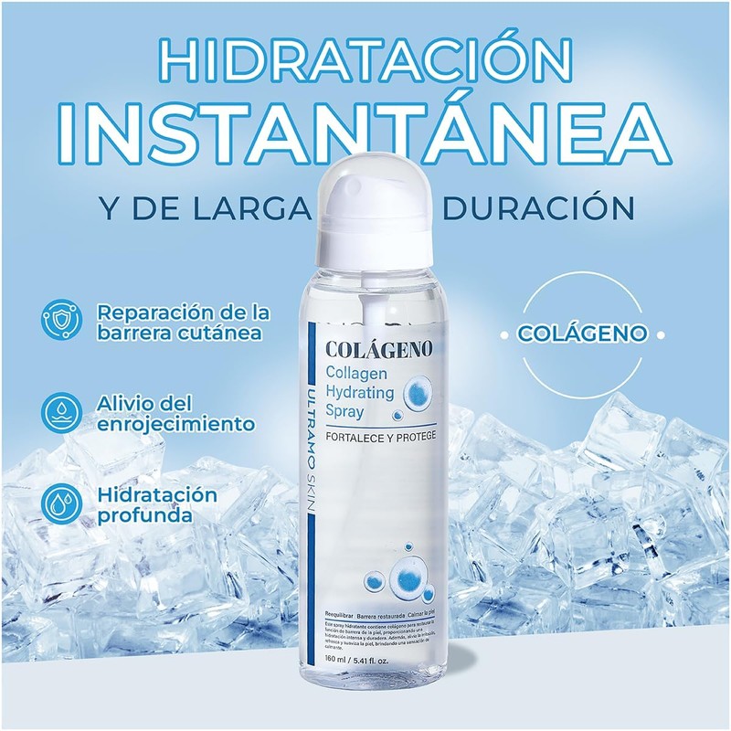 ULTRAMO Bruma Facial Mist Facial Hidratación Profunda Y Firmeza