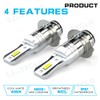 SJMYXCLW H6M P15D Led White Bulbs Compatible for Kawasaki Prairie