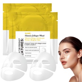 2 PCS Bio Collagen Face Mask,Collagen Real Deep Overnight Masks,Deep Collagen Overnight Hydrating Face Mask,Real Dee/p Ma/sk,Colla/gen Night Wrapping Mask,Firm Skin De/ep Hydrating Ma/sk for Women
