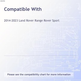 Upgrade Your Auto 8pc Carbon Fiber Pillar Post Covers for Land Rover Range Rover Sport 2014-2023