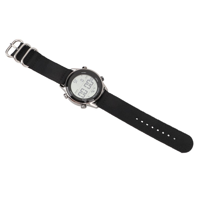 Men Digital Sports Watch Waterproof Alarm Countdown Dual Time Zone