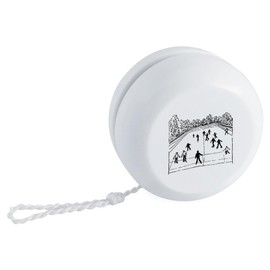 'Ice Skating Rink' Retro Style Yo-Yo (YY00042427)