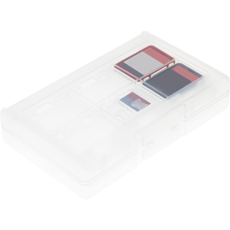 CYBER ・ カードケース24 （ Switch2 ／ Switch 用） クリアホワイト