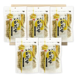 Sawada Foods Squid Kelp 2.5 oz (70 g) x 5 Bag Set PSJBOX Raw Sprinkle Squid with Rice