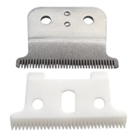 Professional Replacement T-Blade Adjustable Replacement T Blade Compatible with Andis T Outliner gtx Silver