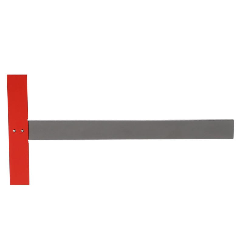 T Square Ruler Aluminum Alloy Accurate Scale Multifunctional Portable Woodworking