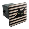 Graphics and More Black Cat in Window Tow Trailer Hitch