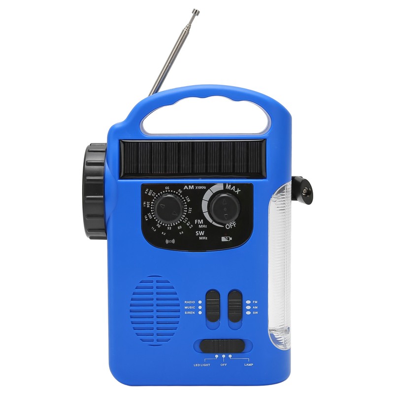 Hand Crank Solar Radio AM FM SW Emergency Radio with