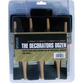 The Decorators Dozen Professional Brush Set