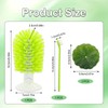 2 Pcs Turtle Brush with Suction Cups, 2 Large Decorative