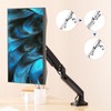 MEASUREMAN Premium Gas Spring Monitor Desk Mount, Full Motion Articulating