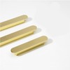 SYZOW 6 Pack Gold Drawer Pulls Brushed Gold Cabinet Pulls,Kitchen