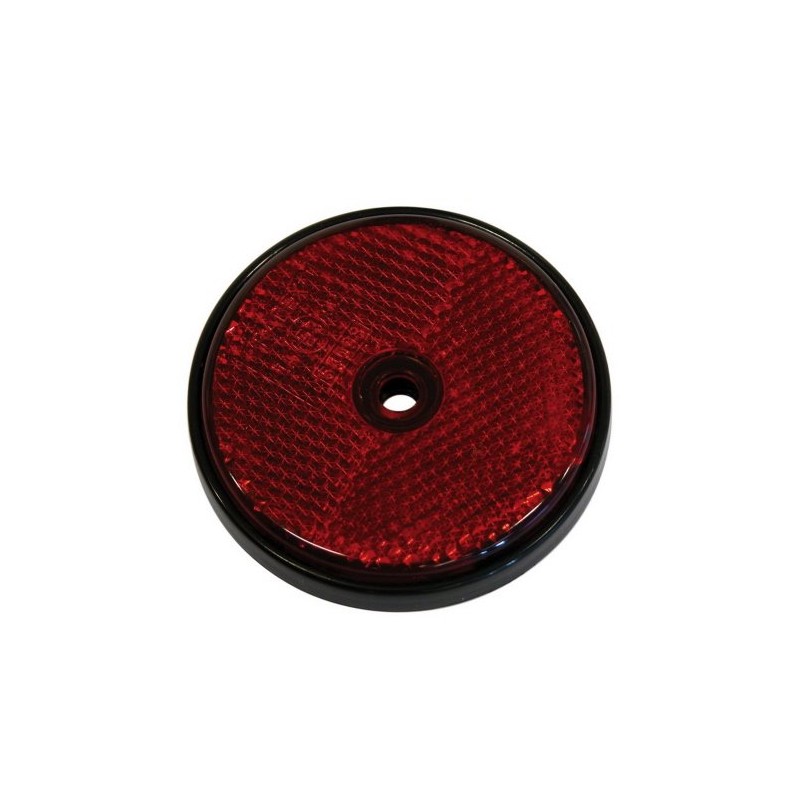 Reflector Round Red 60 mm Dia 10022