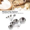 8Pcs/Set Stainless Steel Measuring Cup Spoon with Scales Kitchen Cooking