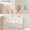 Wall Mounted Shoe Rack for Space Saving – Foldable Hidden