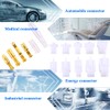 Glarks 700Pcs 2.8mm 2 3 4 6 9 Pin Plug