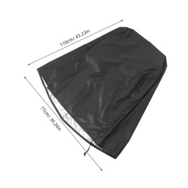 SUPVOX 30 Grill Cover Outdoor Grill Protective Cover Heavy Duty Weatherproof Tear-Resistant Easy Clean