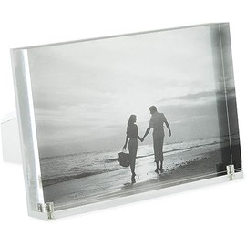 Tizo 6" X 4" Acrylic Crystal Clear Photo Frame,…
