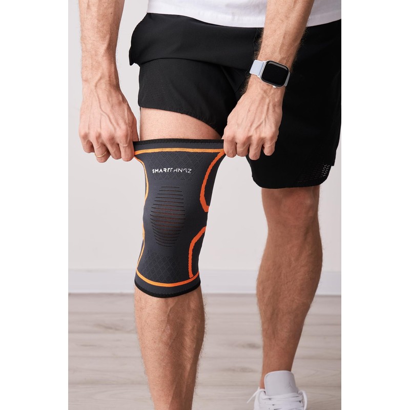 SMART THNGZ - Kniebandage Männer Damen (2er-Pack) - Sport Kniebandagen